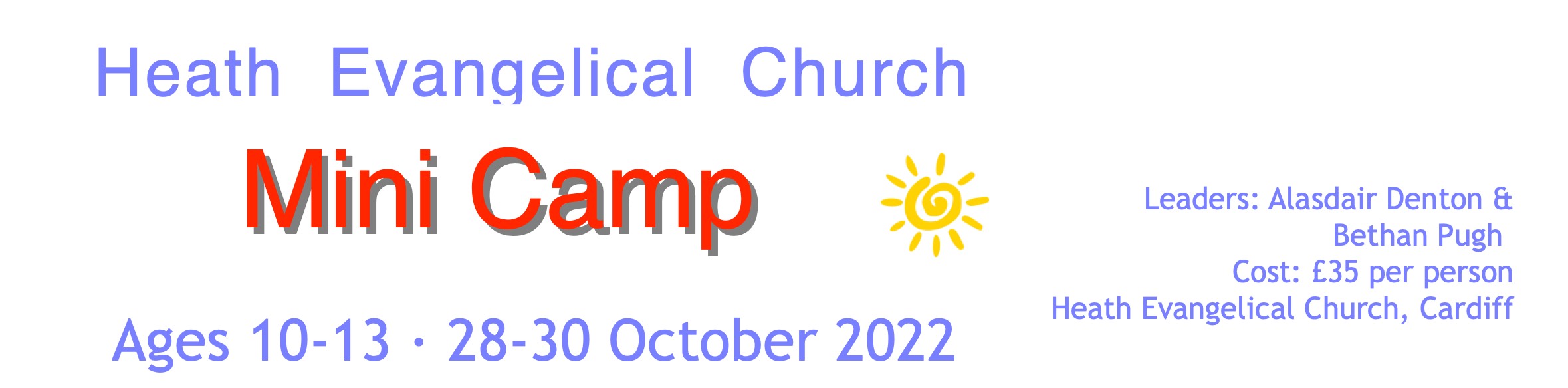 Mini Camp October 2022